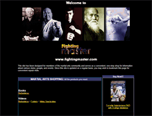 Tablet Screenshot of fightingmaster.com